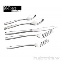 Ggbin 20-Piece Stainless Steel Silverware Set  Service for 4  A/F - B01E0V9HOE